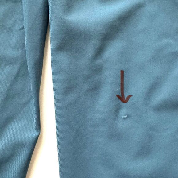 Lululemon Men’s Performance Pant Blue Black Drawstring Waist & Hem *Flaw - Picture 4 of 15